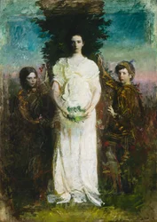 Mis hijos (Mary, Gerald y Gladys Thayer)